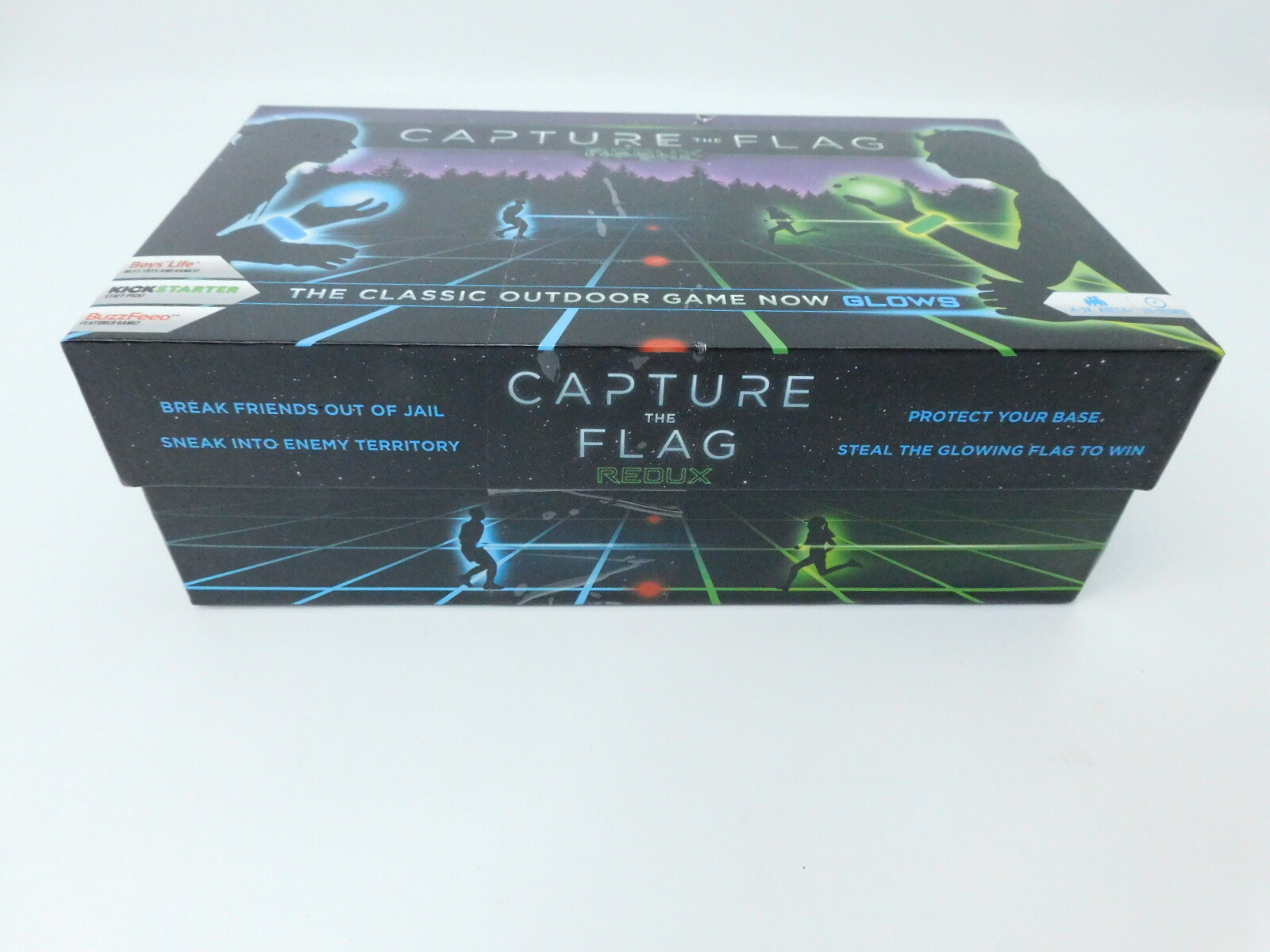 Capture the Flag REDUX Glow-in-Dark Outdoor Night-Time Youth Game. Open Box