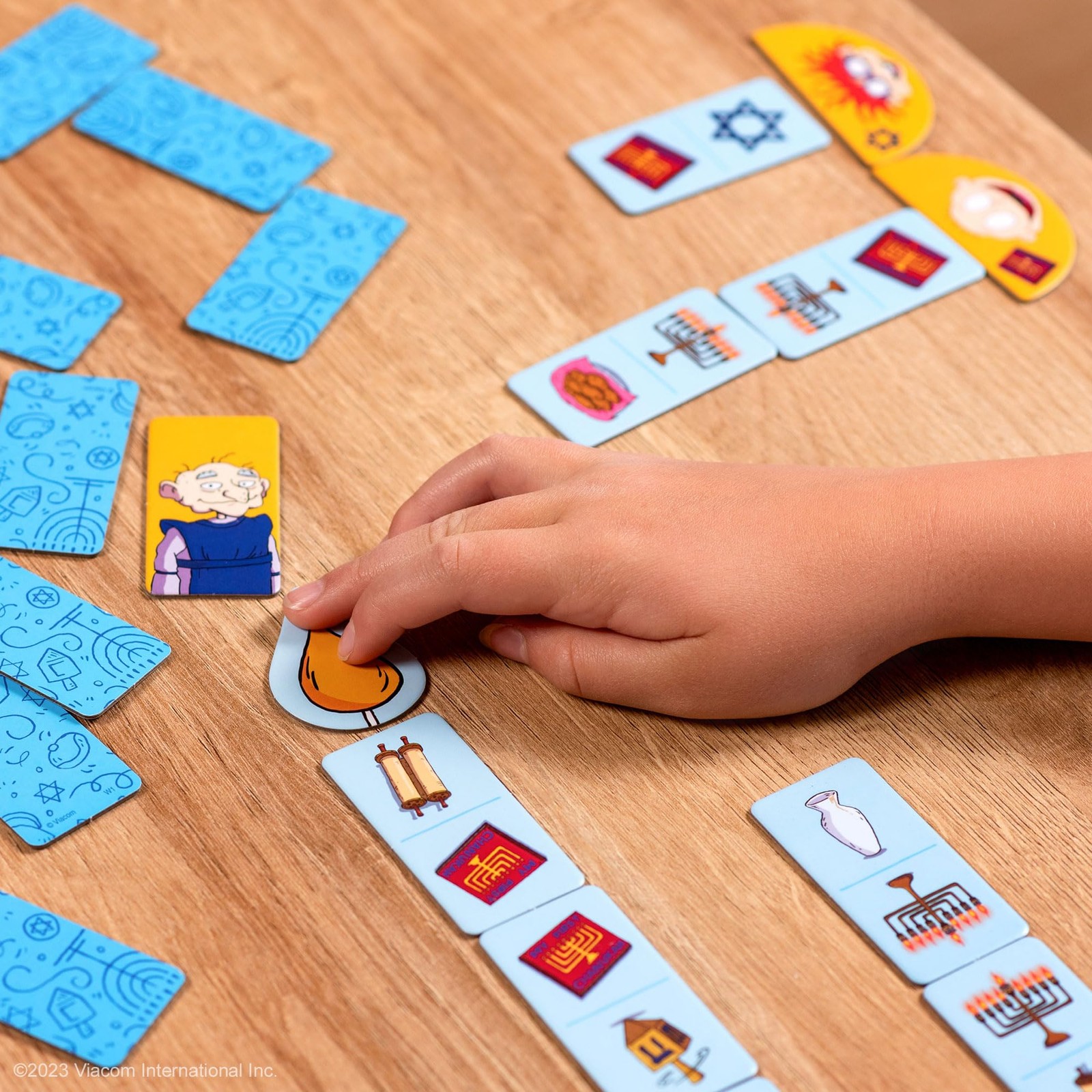Rugrats Chanukah Tabletop Game Colorful Tile Matching For Ages 5 And Up