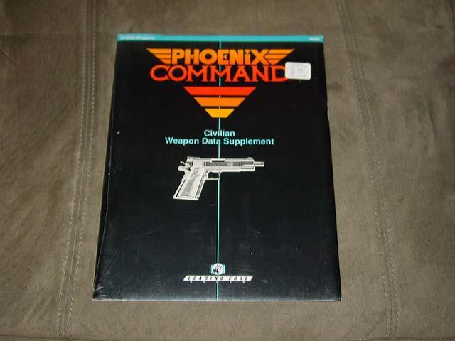 Phoenix Command – Civilian Weapon Data Supplement #10202 – Leading Edge (SEALED)