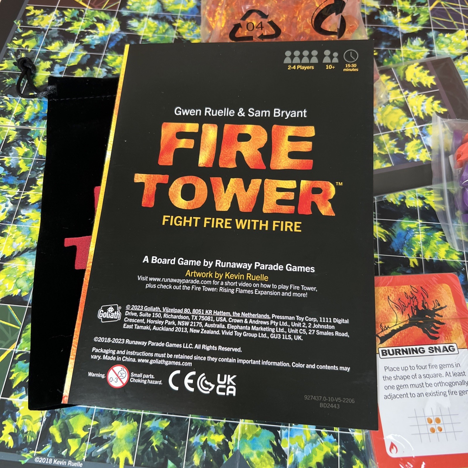 Fire Tower Board Game Standard Edition New Open Box