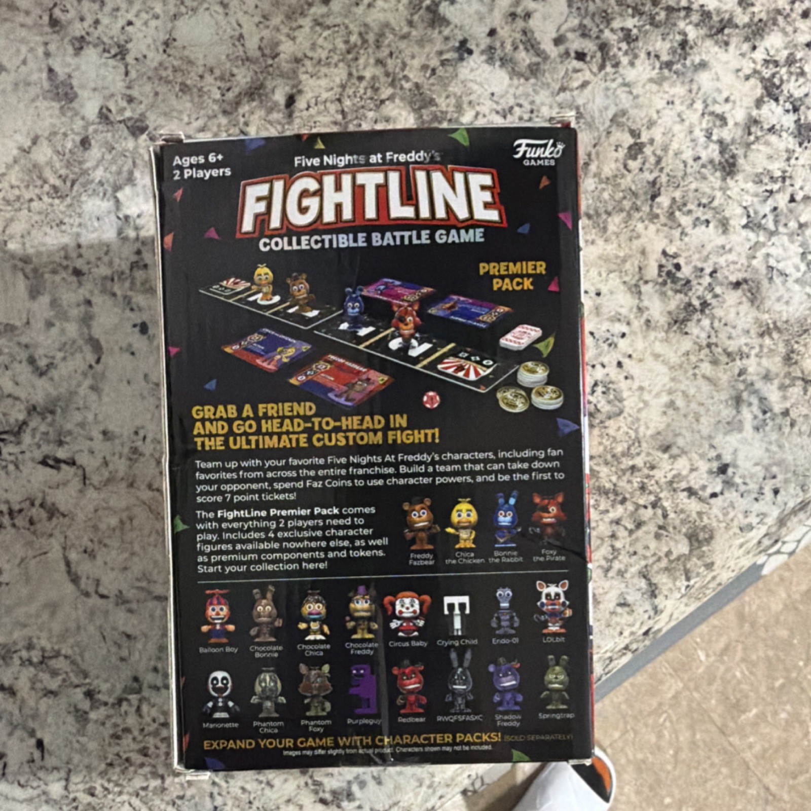 Funko Games Five Nights at Freddy’s FightLine Premier Pack Collectible Battle