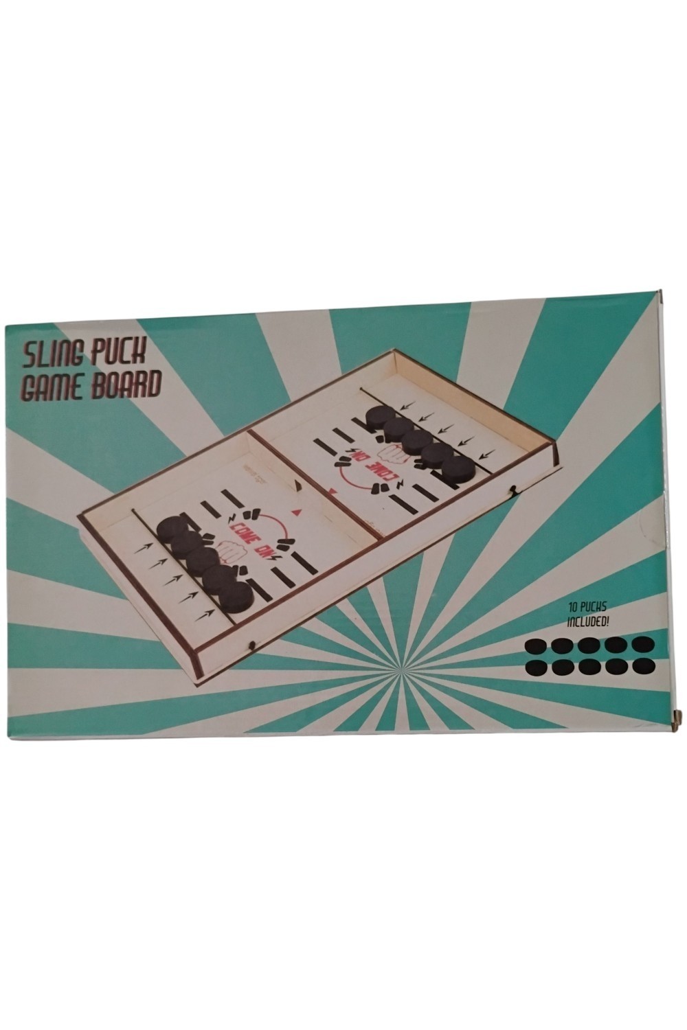 Fast Paced Sling Puck Game Table Winner PK Game Board Family Toys Child Gift