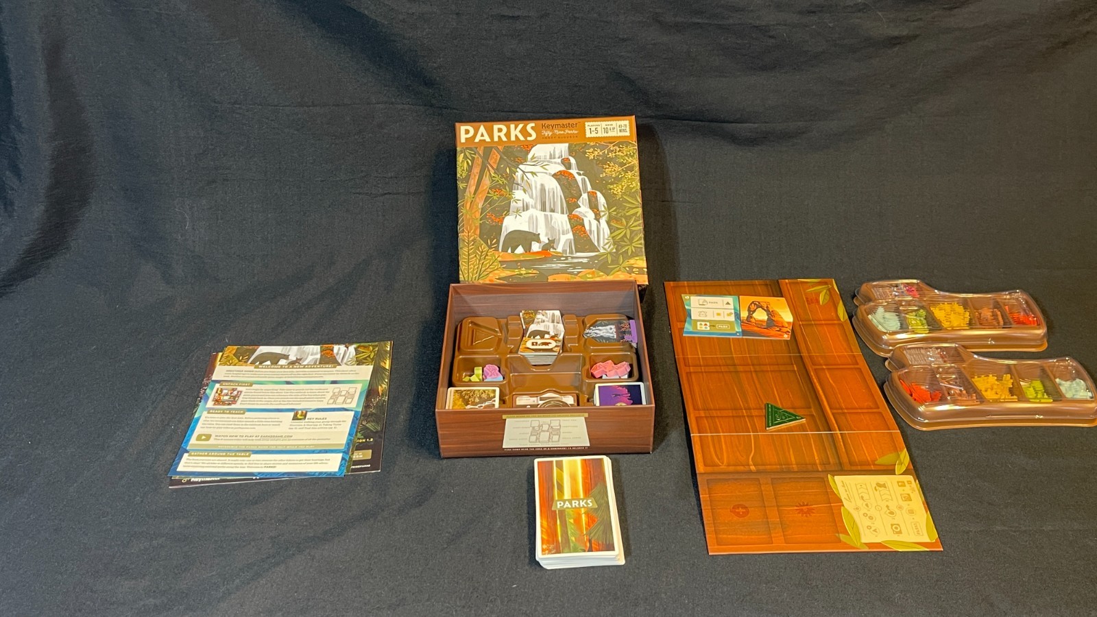 PARKS Board Game Keymaster Games Complete Award-Winning Strategy Game