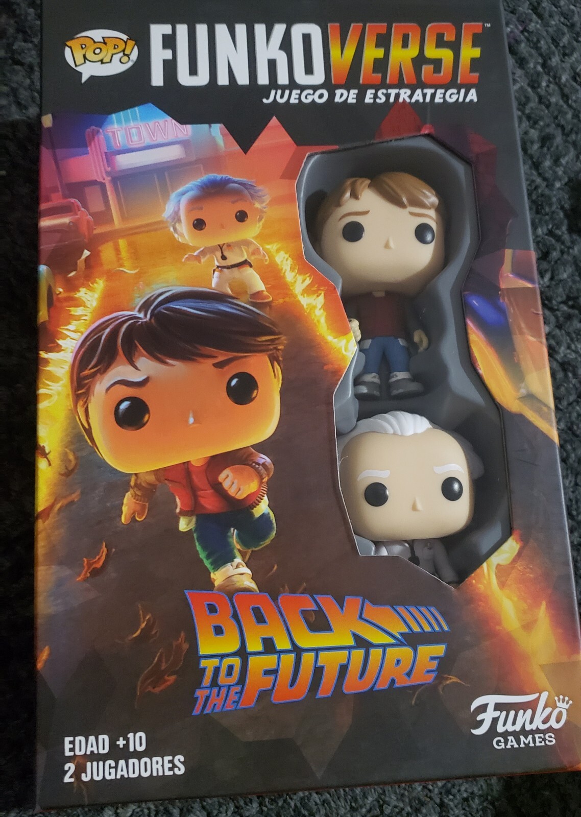 Pop Funko Funkoverse Funko Verse Board Game Back to the Future Spanish Version