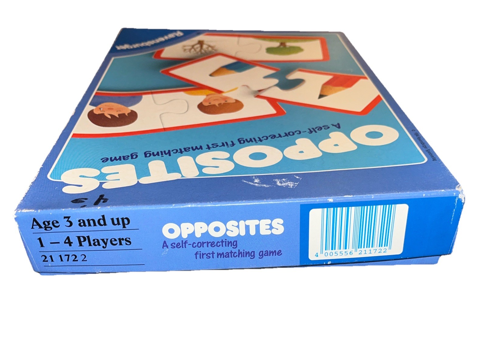 Vtg Ravensburger Opposites Self correcting First Matching Game Fun Education A4