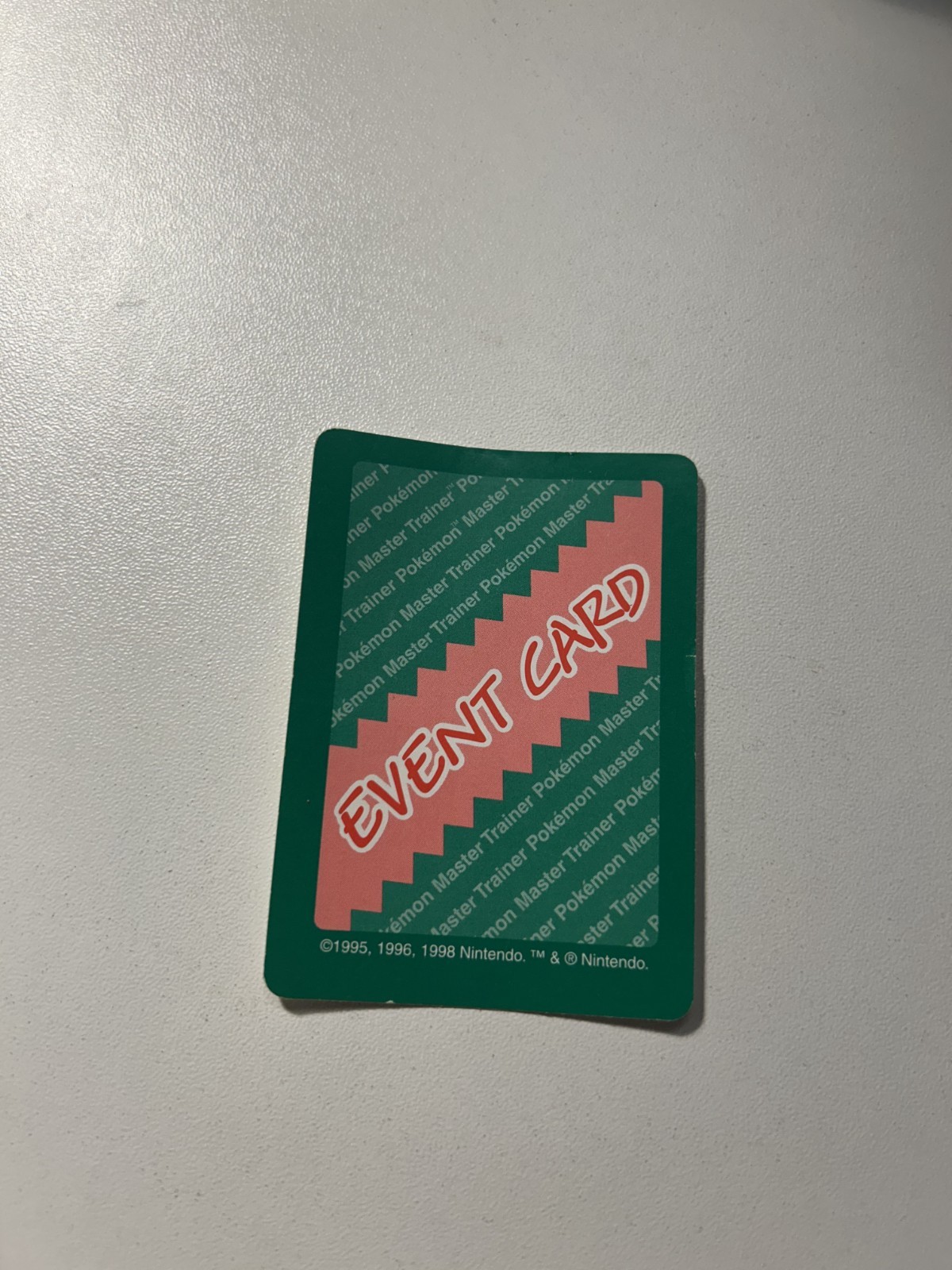 Pokémon Master Trainer Board Game Item/Event Card Replacement Parts 1998-1999