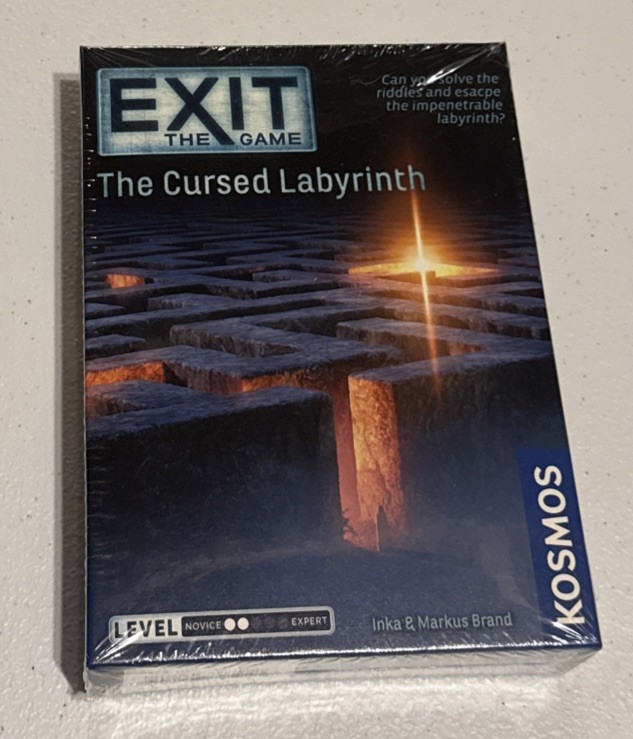 EXIT The Game The Cursed Labyrinth Kosmos Age 10+ Player 1-4
