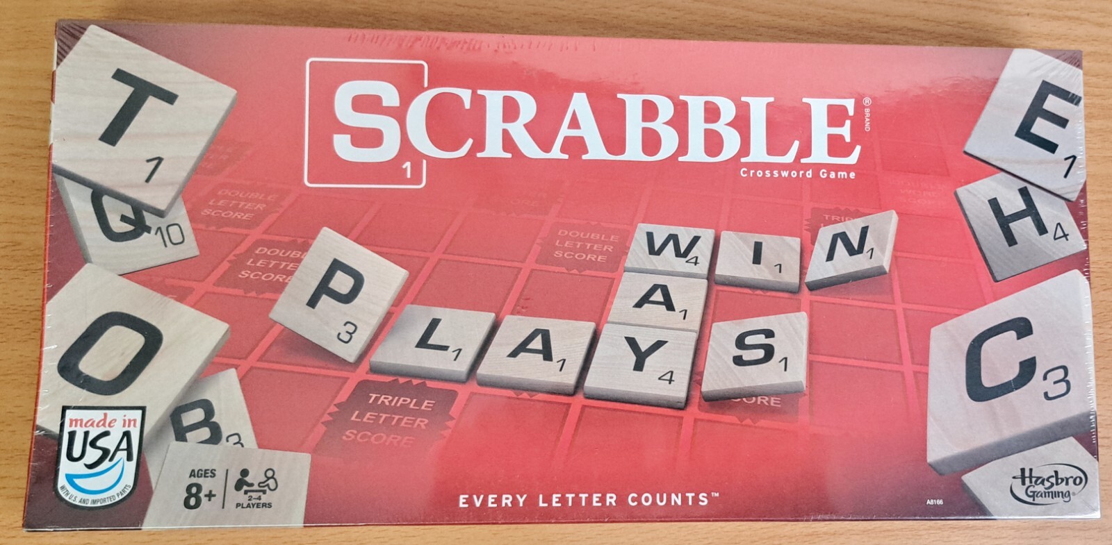 Hasbro Scrabble Crossword Game – New Sealed 2013