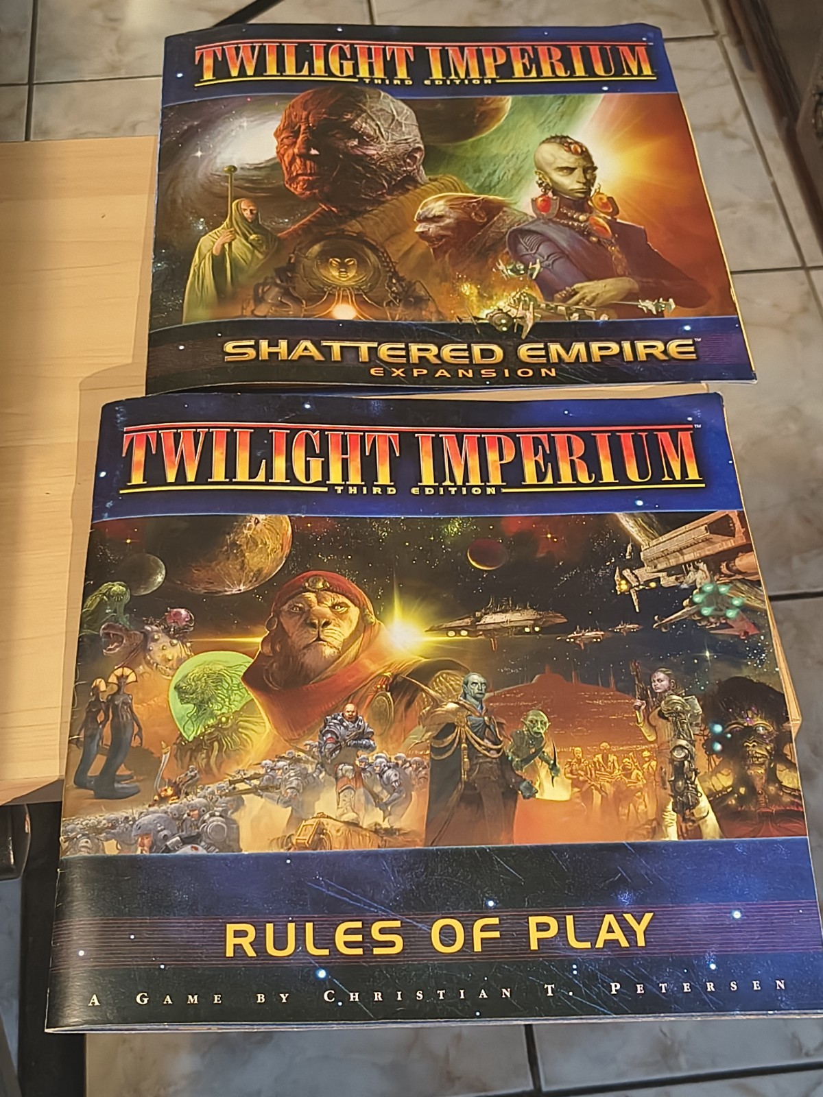 Twilight Imperium Third Edition Shattered Empire Expansion Missing A Few items