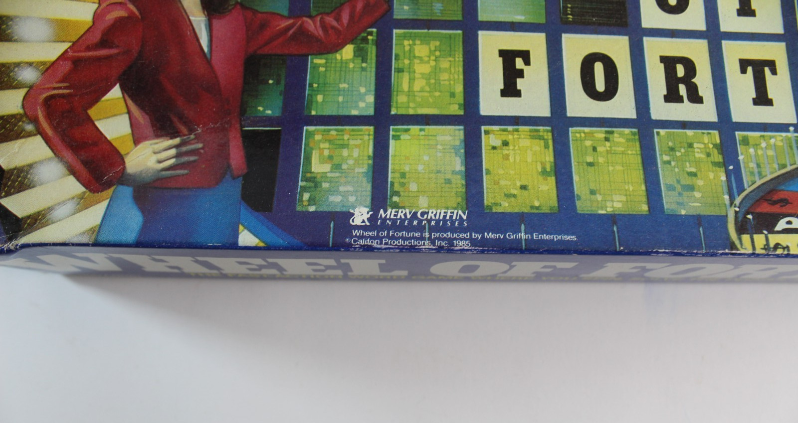 Vintage 1985 Wheel of Fortune Board Game 100% Complete #5555 Pressman Toy Corp