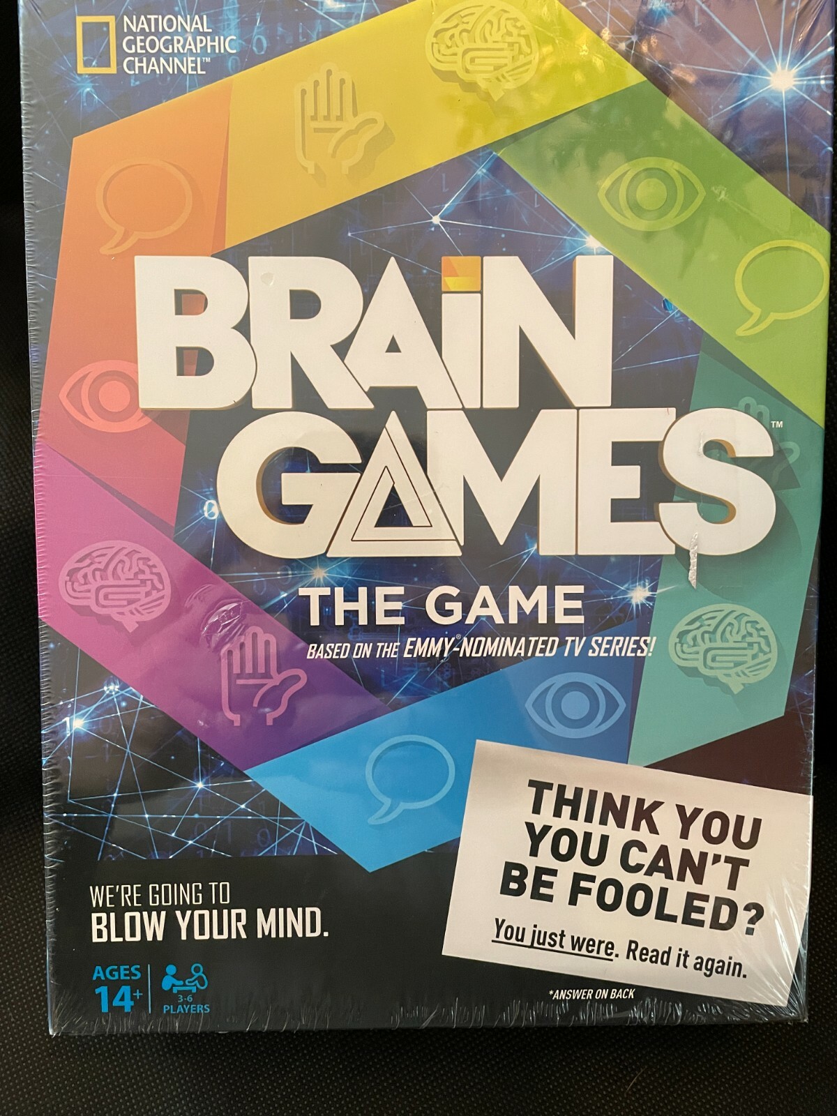 National Geographic Brain Games – The Game NEW Sealed – Free Shipping