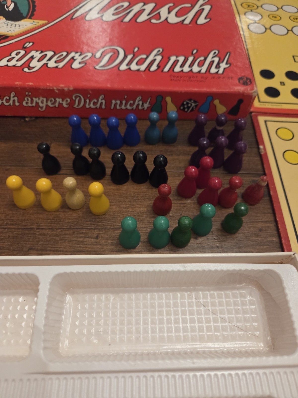 Vint Mensch Schmidt Spielregel Board Game Mensch Ärgere Dich Nicht Germany