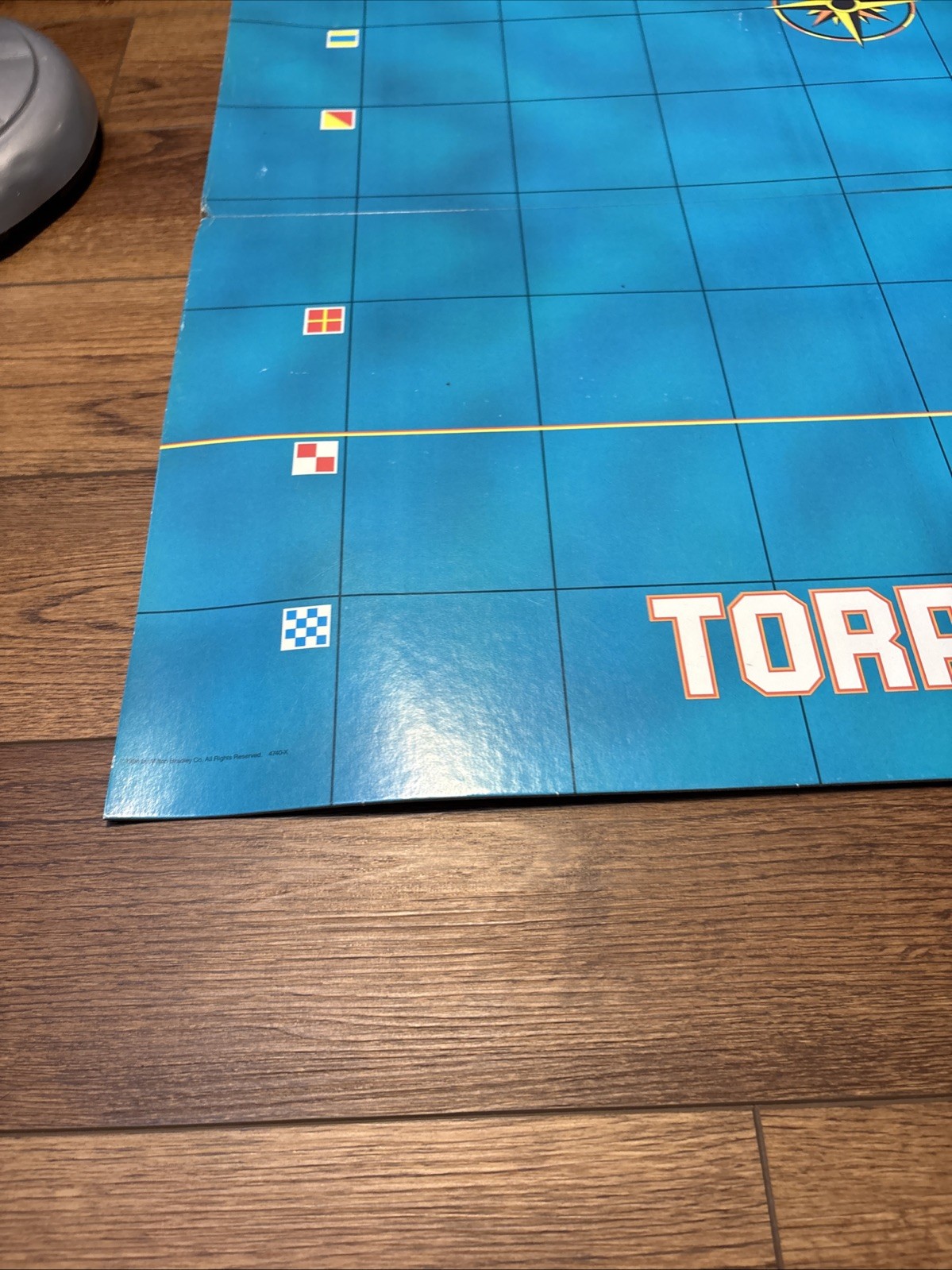 Torpedo Run Game Floor Wars COMPLETE In Original Box READ MIlton Bradley 1986 VG