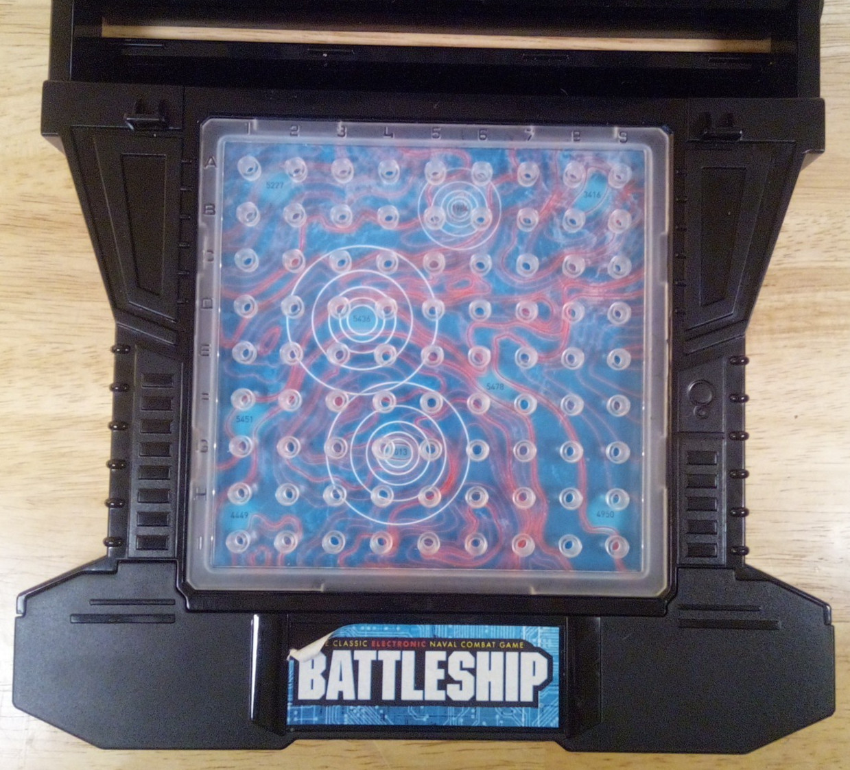 Hasbro Gaming Battleship Electronic Board Game 1-2 Players circa 2016
