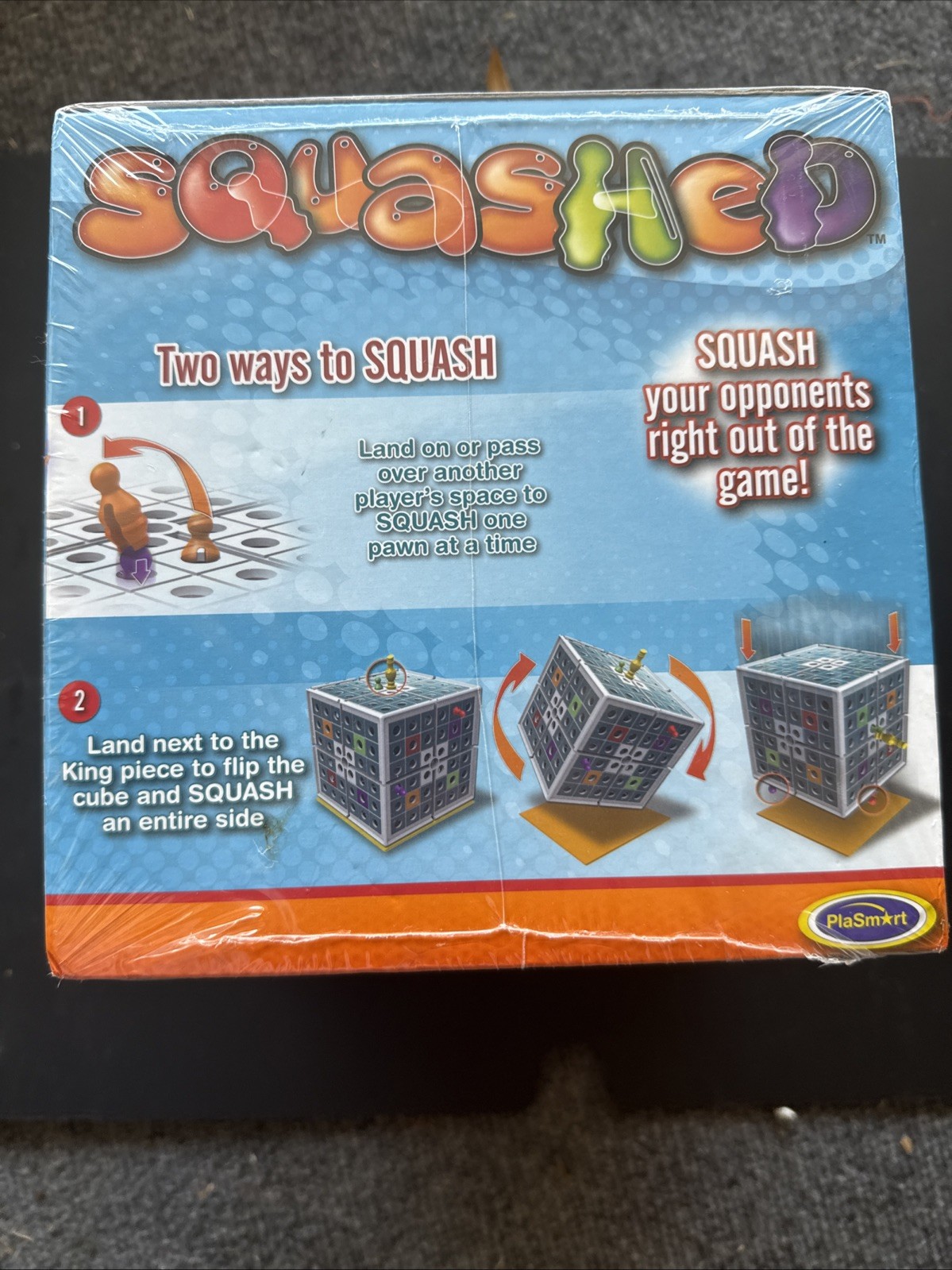 Squashed – 3D Strategy CUBE – problem solving and strategy – 2 to 4 players