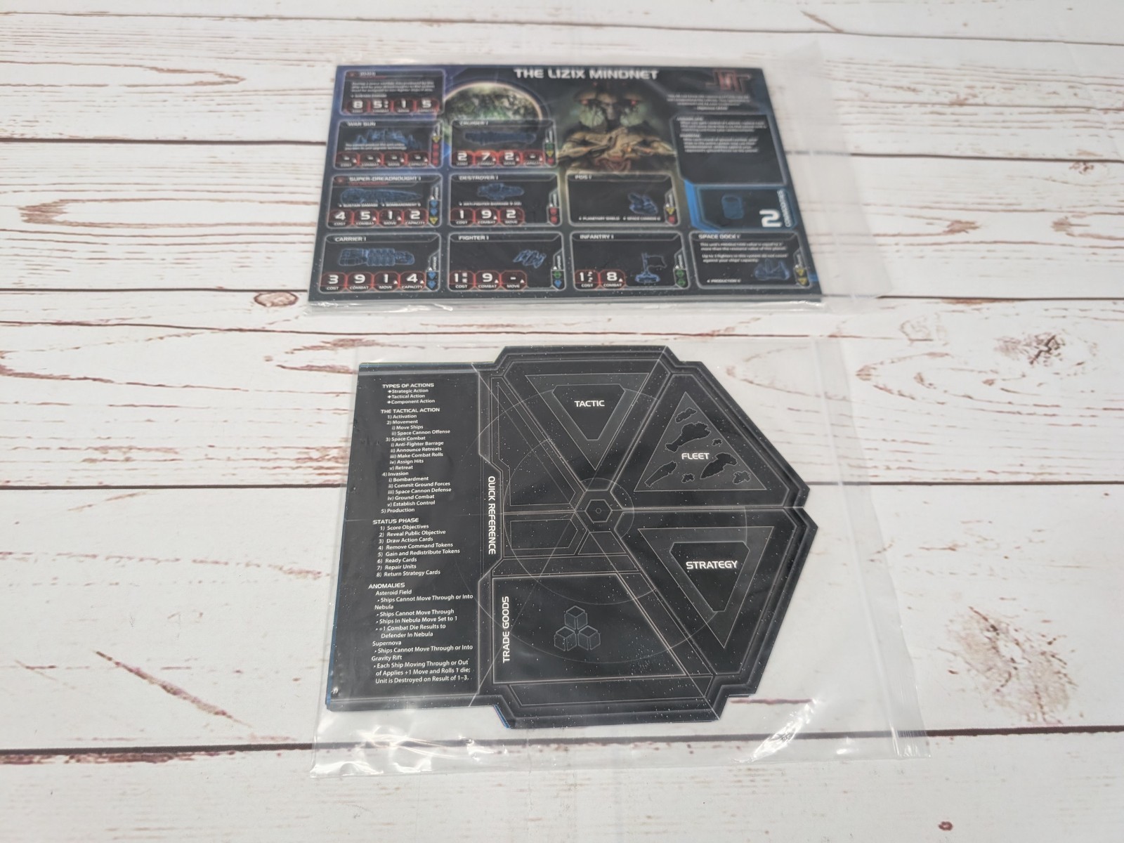 Twilight Imperium Fourth Edition Fantasy Flight Space 4X Board Game Unpunched