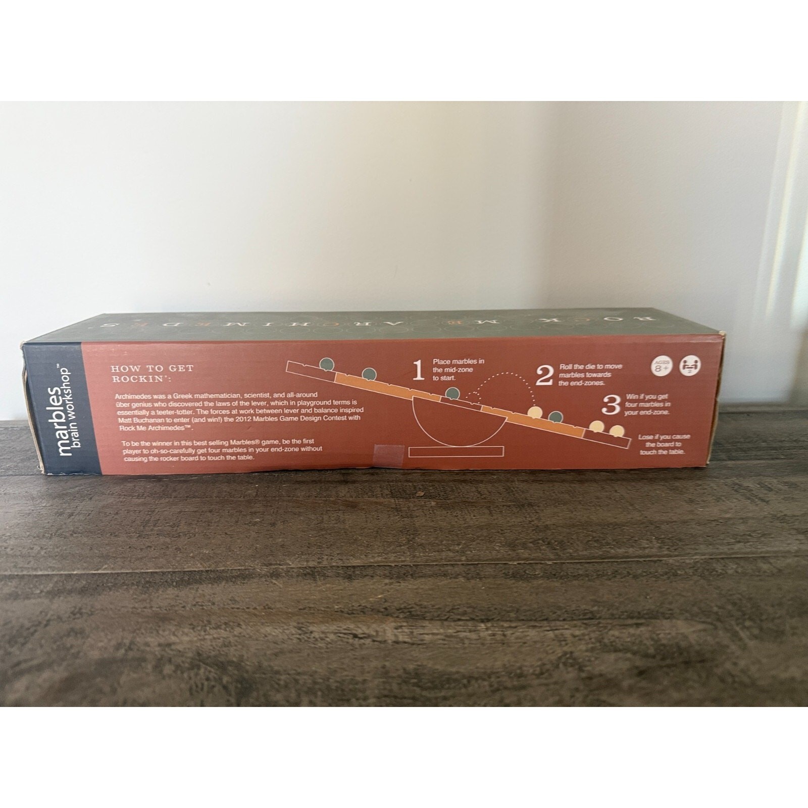 ROCK ME ARCHIMEDES Balance Game: Marbles Brain Workshop: Complete