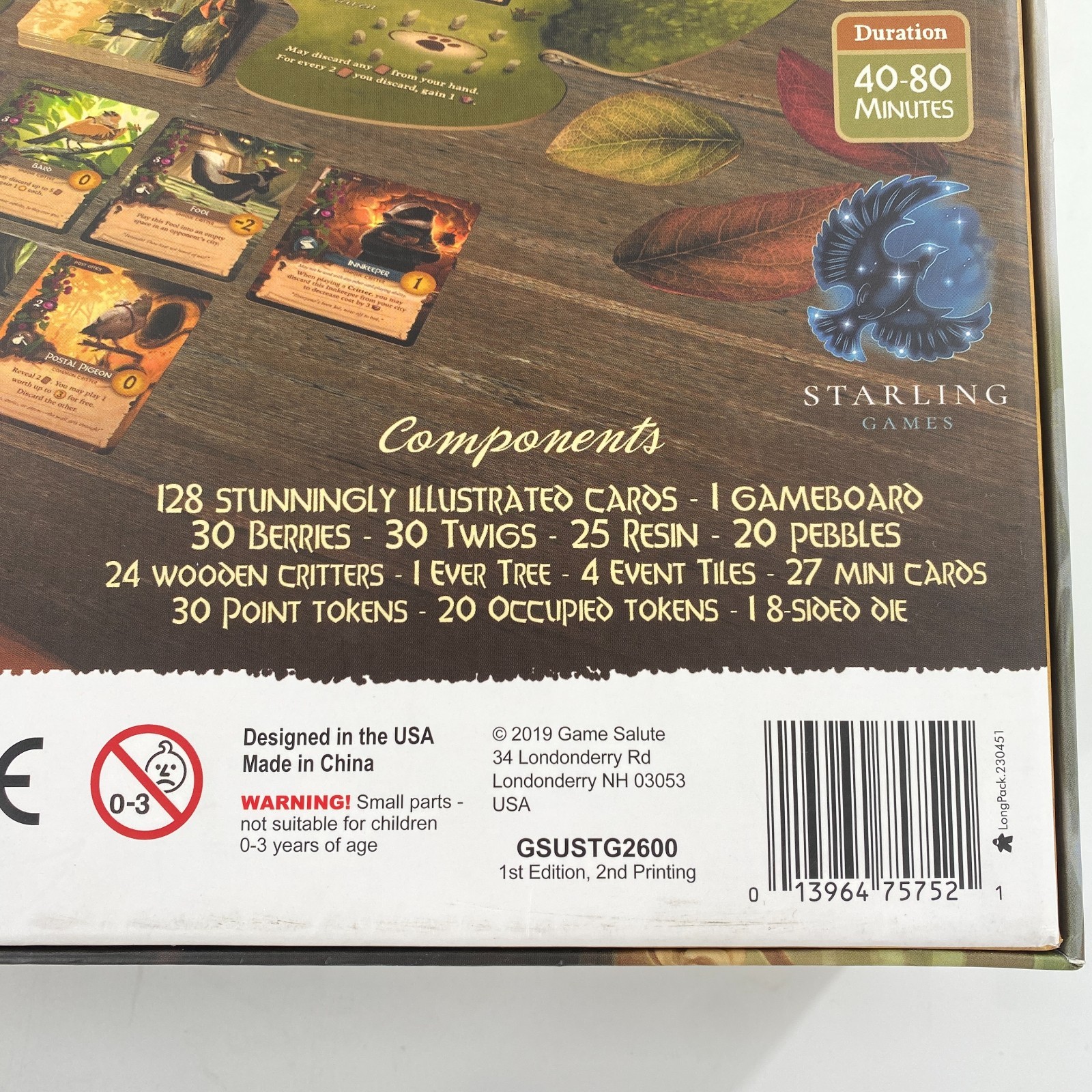 Everdell Board Game 100% Complete Starling Games