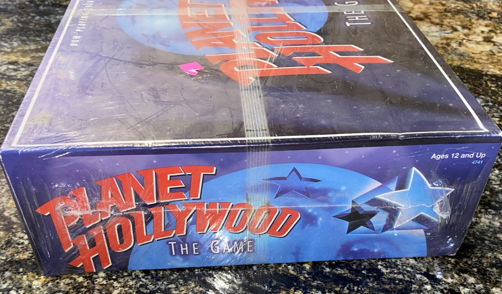 New Planet Hollywood the Game of Movie Trivia 12 Years And Up Board Game