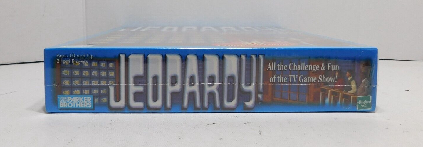 Vintage Jeopardy Board Game Trivia Parker Brothers Hasbro 1999 NEW Sealed