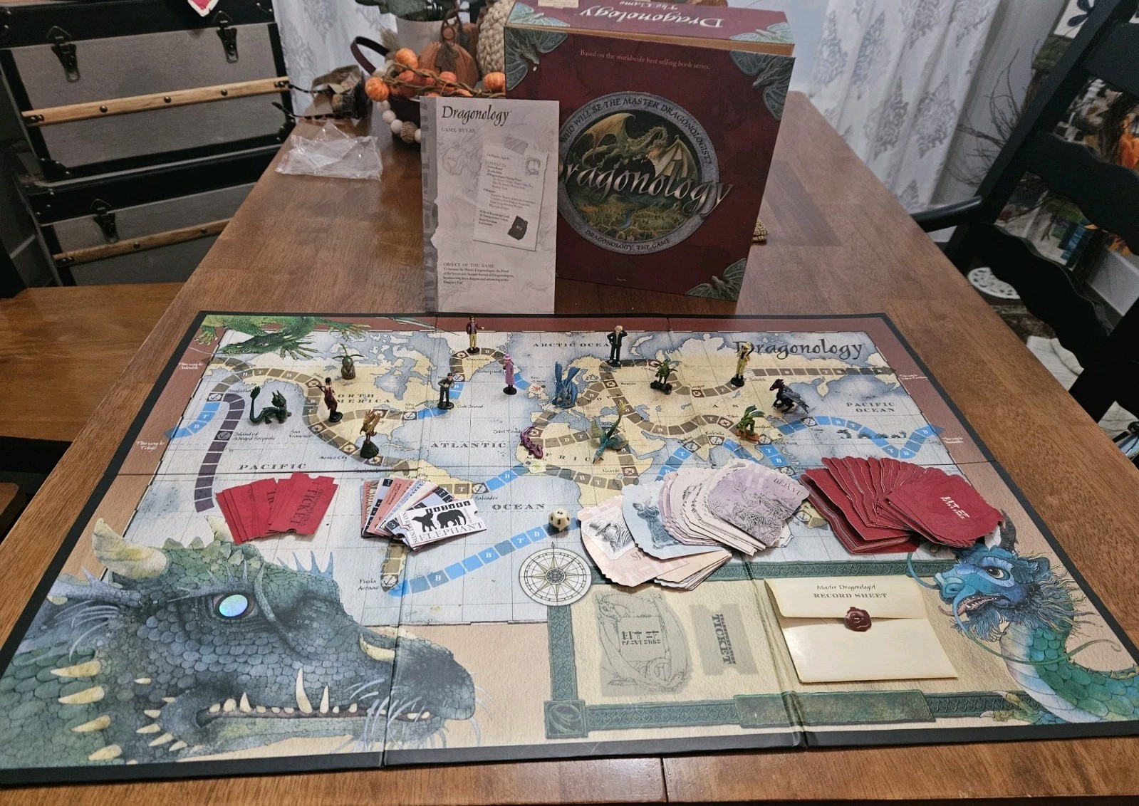 Dragonology The Board Game Complete 2006 Sababa Toys Preowned