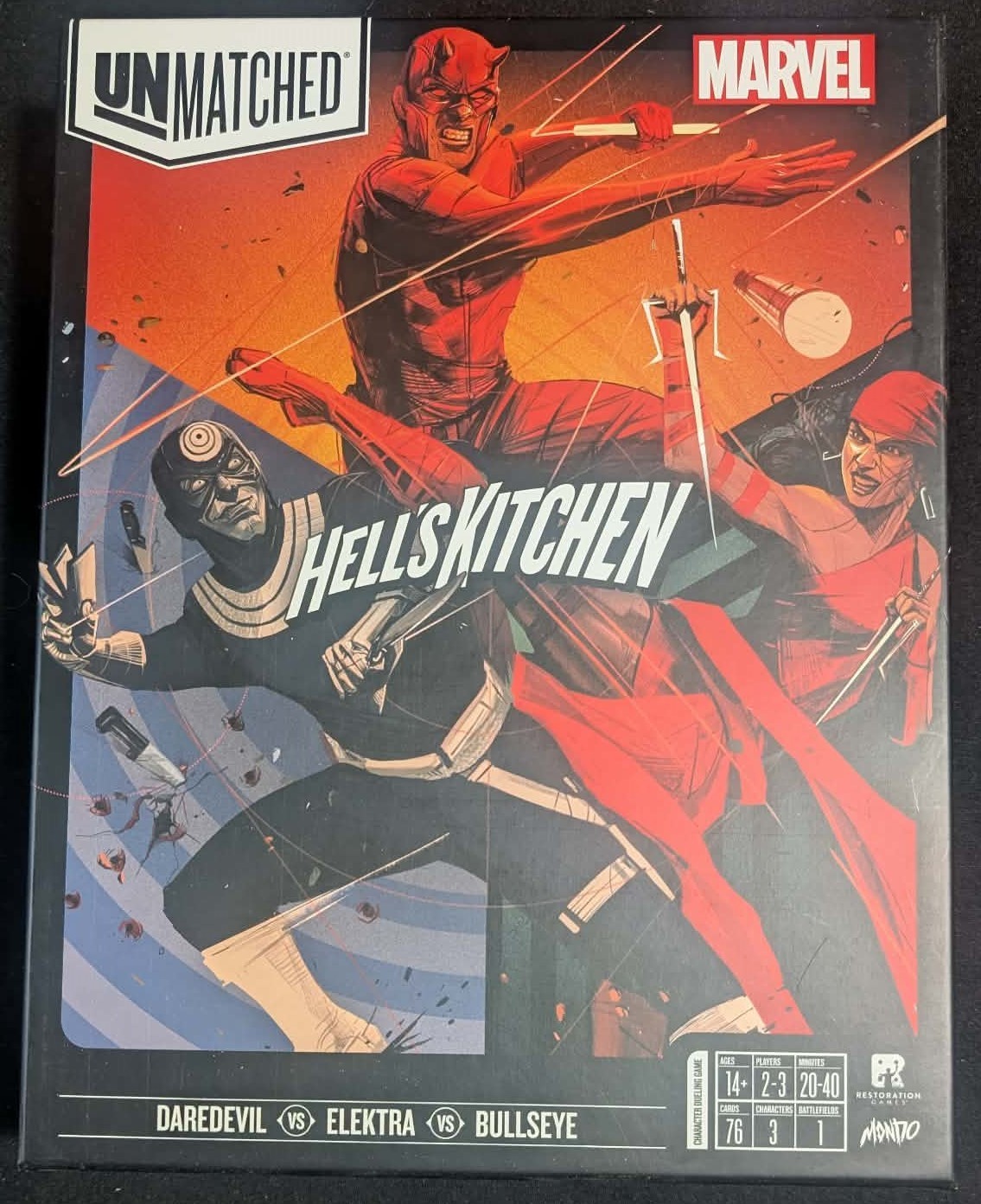 Marvel Unmatched Hell’s Kitchen **Painted***