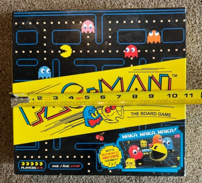 Pac-Man The Board Game Complete – Tested – Classic With Authentic Arcade Sounds!
