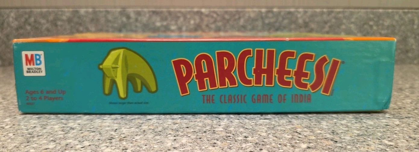 Parcheesi Board Game Classic Game Of India 40337 2001 Hasbro Complete