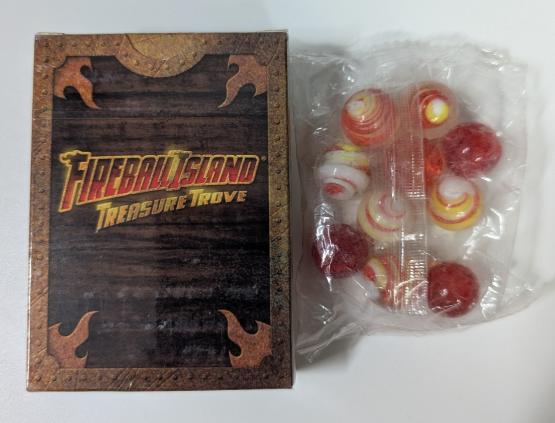 Fireball Island Deluxe Marbles And Treasure Trove Kickstarter Promo Bundle NEW