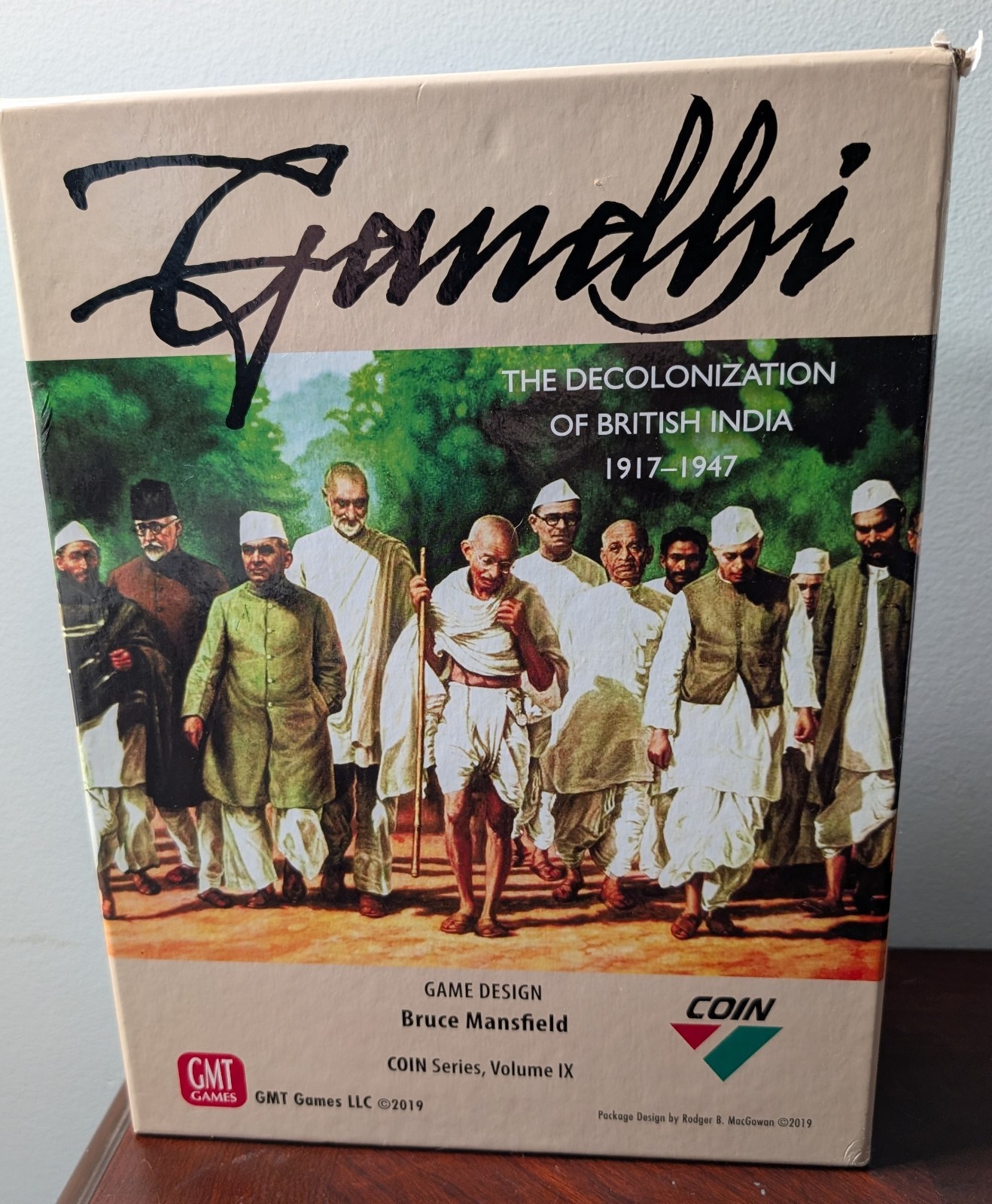 Gandhi:The Decolonization of British India,1917 – 1947 GMT Games (open,unplayed)