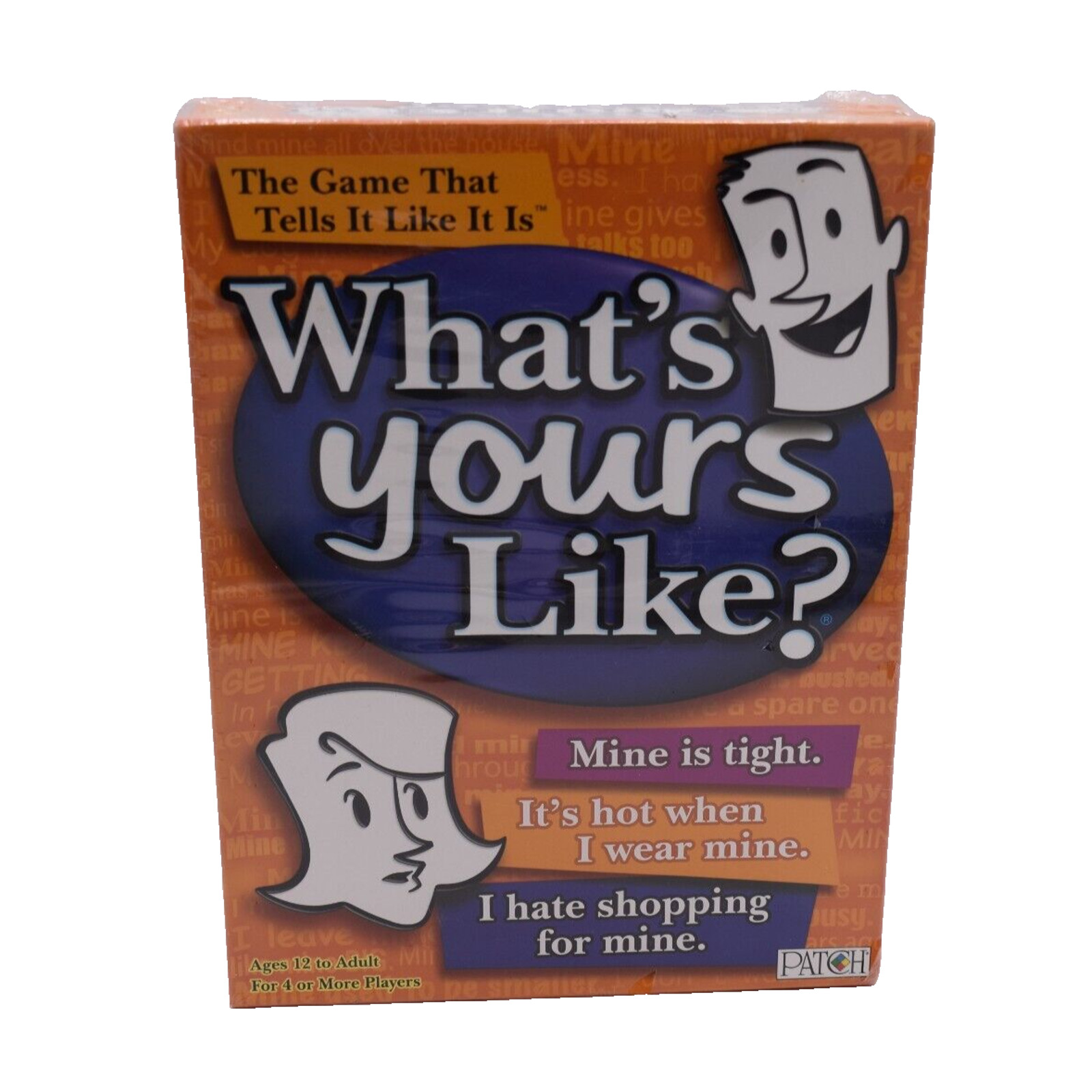 What’s Yours Like? – The Party Game That Tells It Like It Is! SEALED