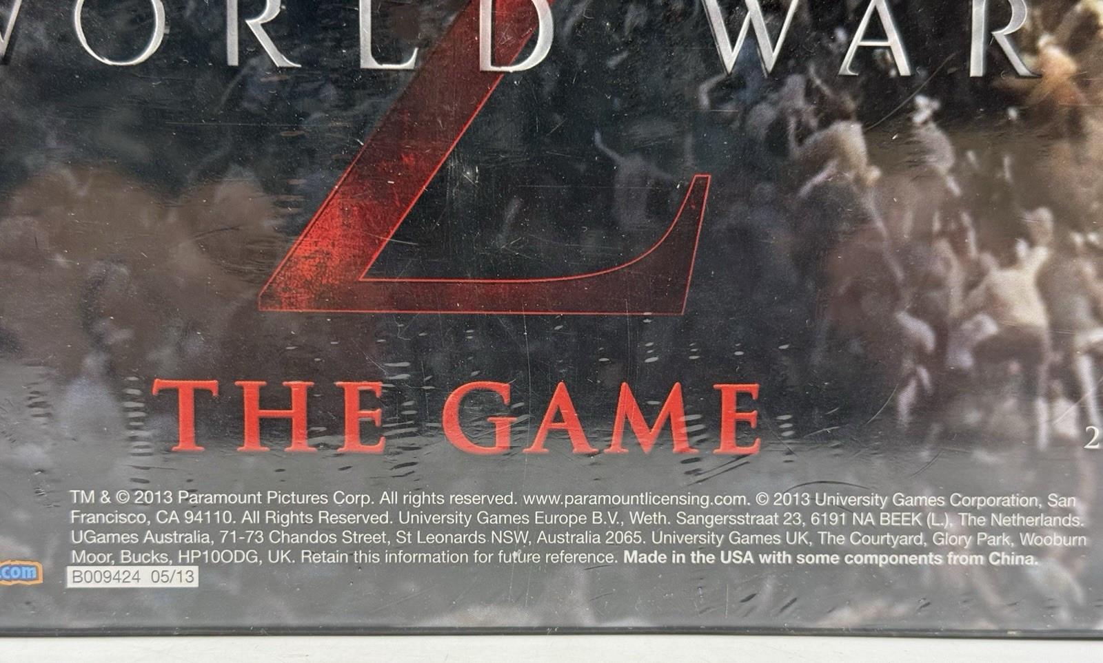 WORLD WAR Z The Game Family Game Night Board Game Zombies