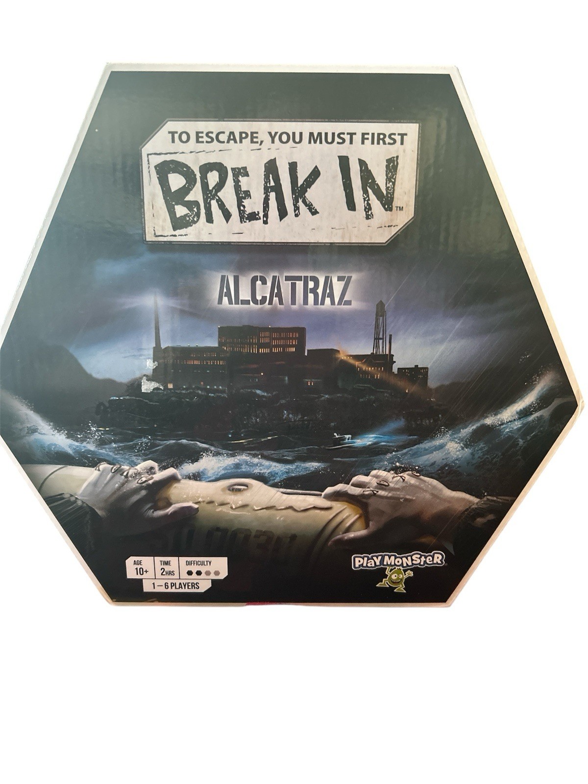 Break In Alcatraz Board Game by Play Monster 2020 New Sealed