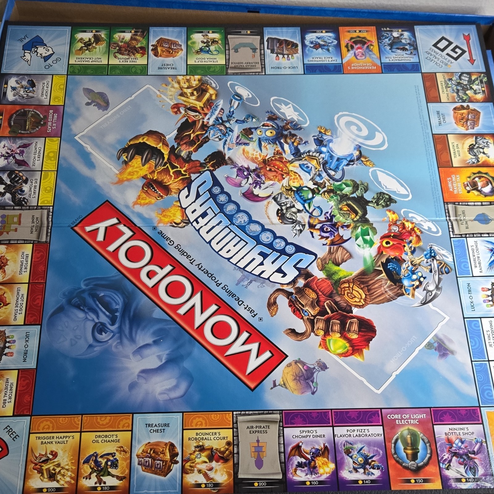 Skylanders Edition Monopoly Board Game Complete 2013