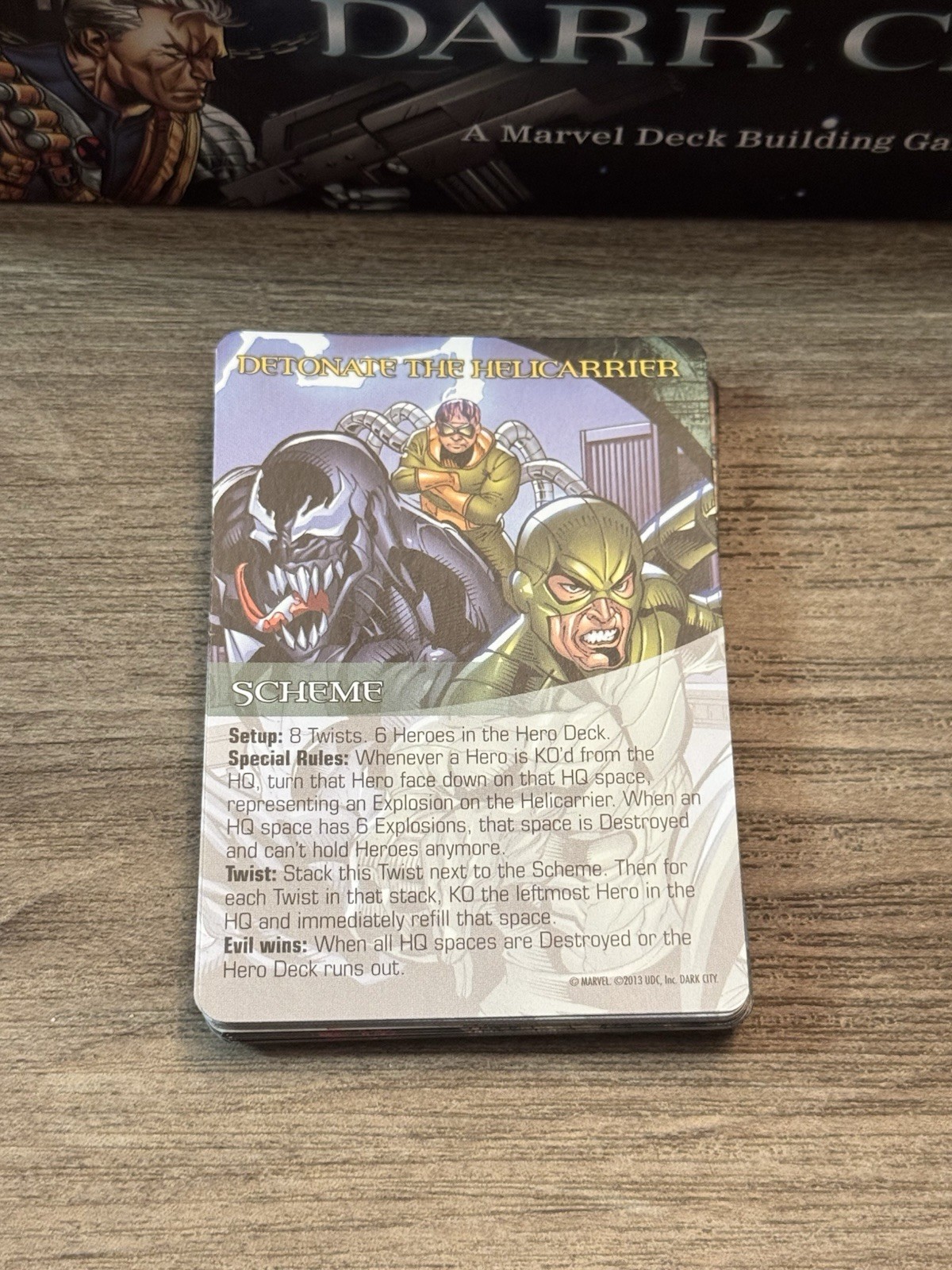 Marvel Legendary Expansion Bundle – Dark City & Fear Itself 100% Complete 1st Ed