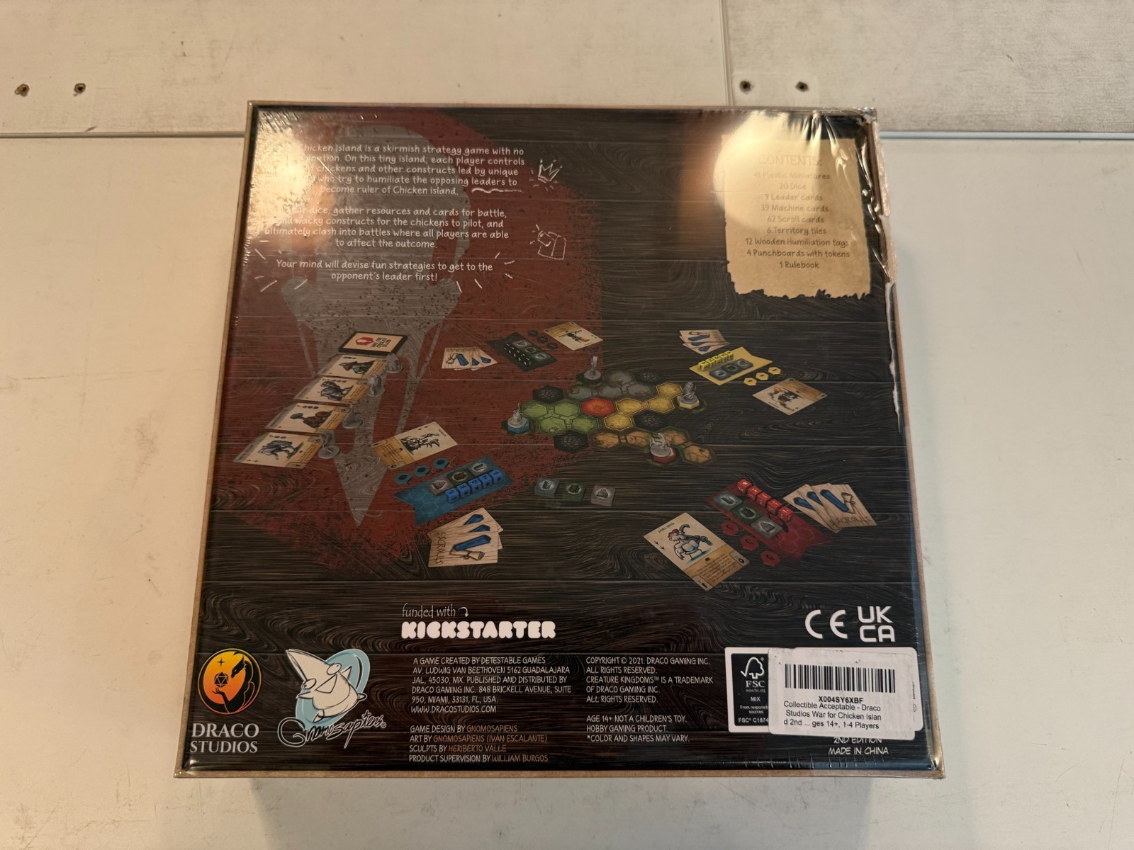 *DAMAGED BOX* War For Chicken Island (Revised 2nd Edition)