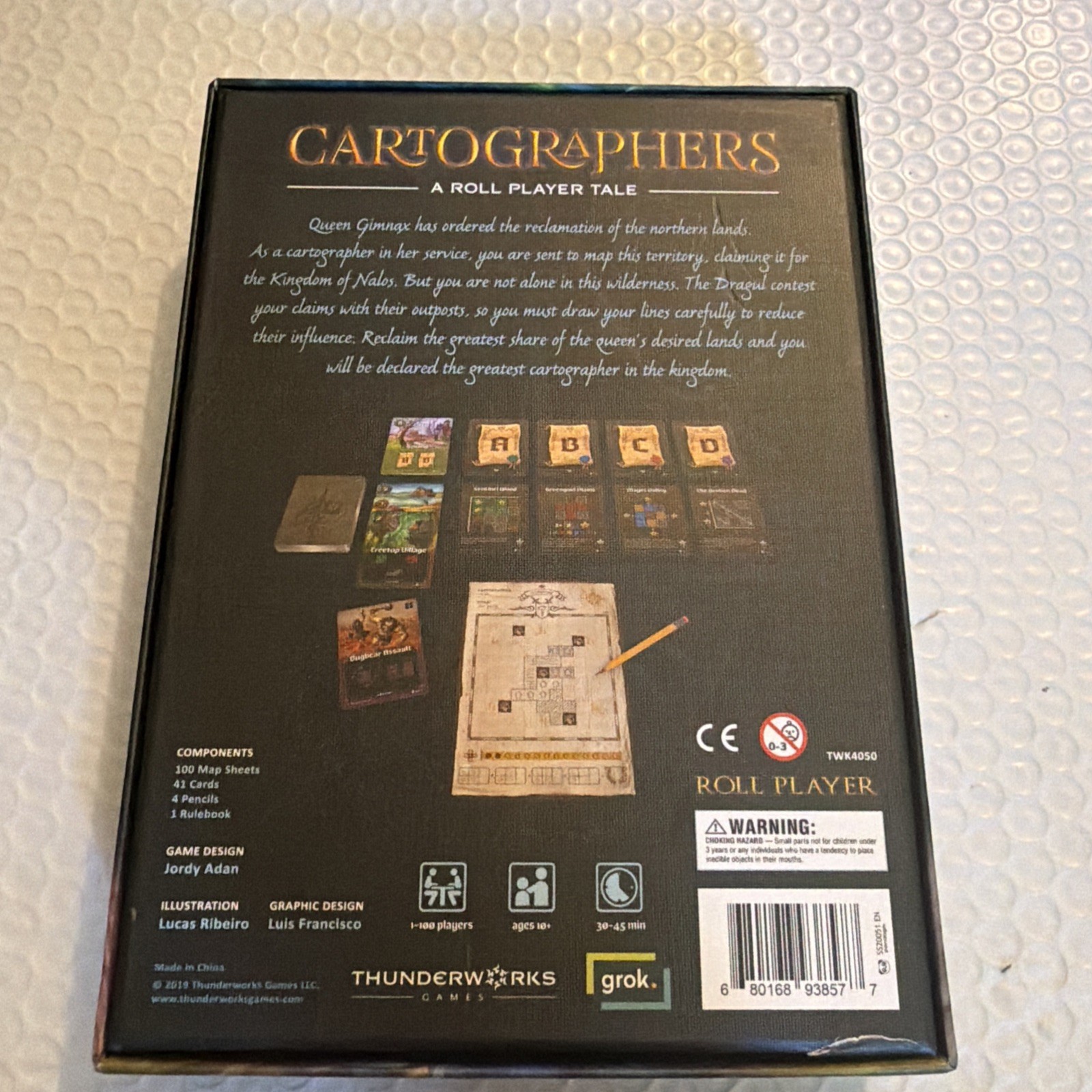 Cartographers: A Roll Player Tale and Skills Mini Expansion – Board Game