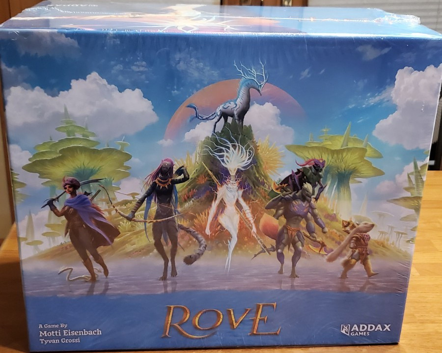 Addax Games Rove Fantasy Board Game Complete Game Sealed Boxed