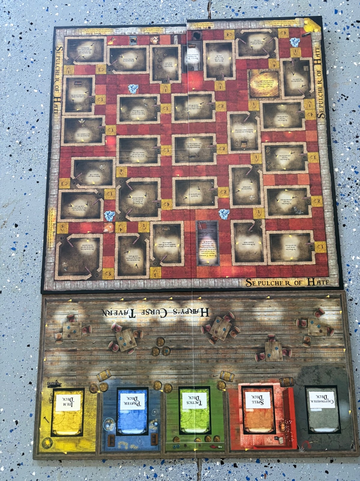 Tomb Cryptmaster 2009 Alderac Entertainment Group Board Game 2-6 Players GOOD