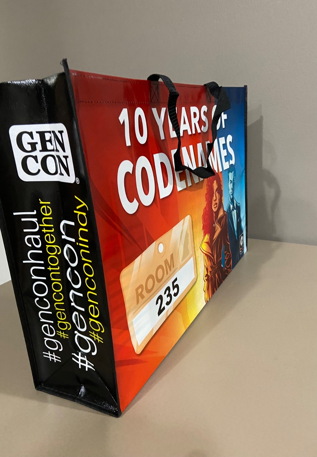 Gen Con 2025 Tote Bag Heroscape Codenames Promo Swag