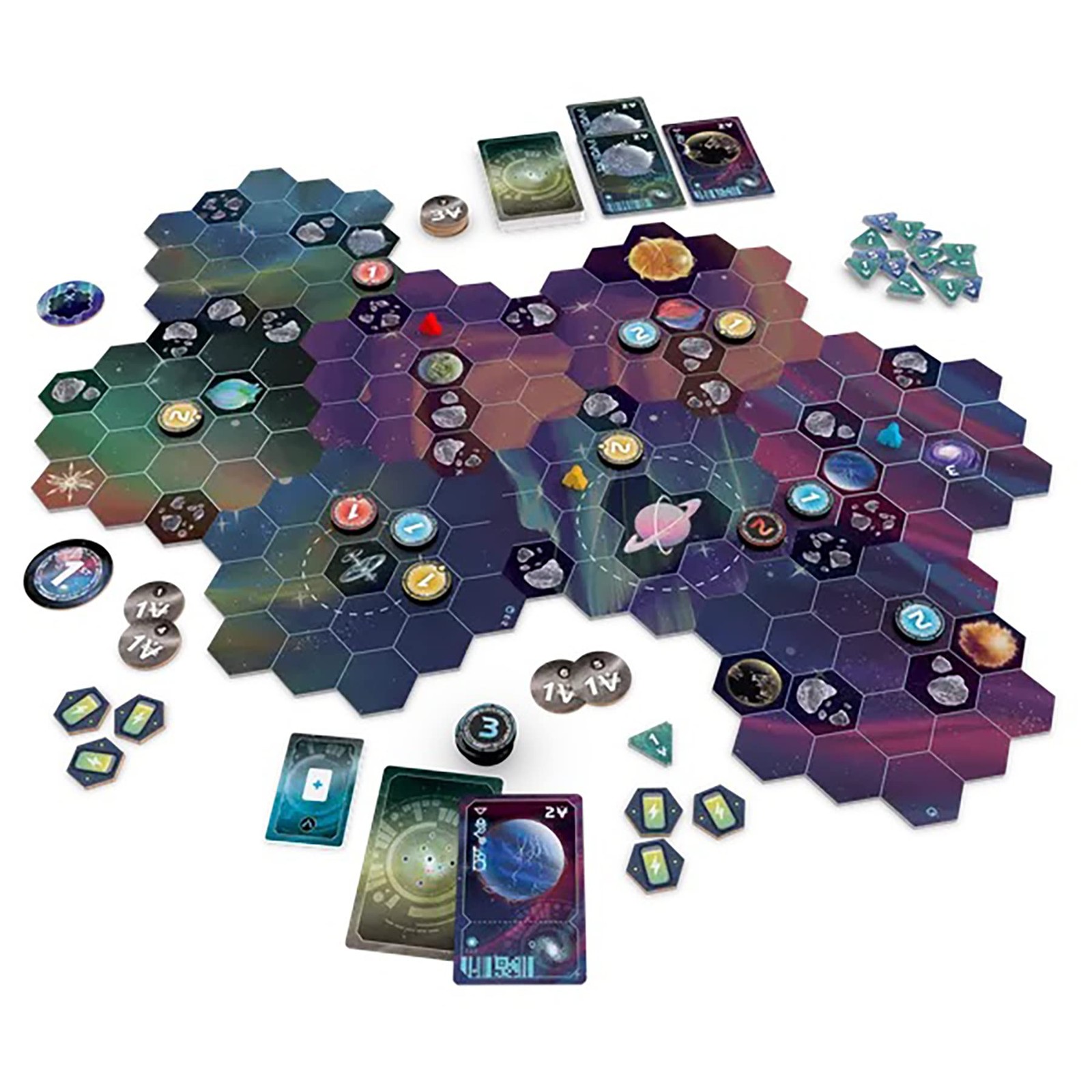 Aeg The Galaxy Warp Fiction Space Exploration Modular Pick-Up And Deliver Board