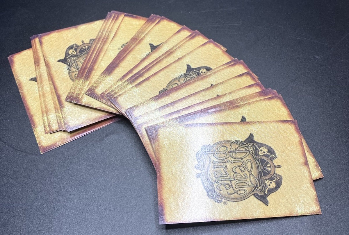 VTG DREAD PIRATE BOARD GAME FRONT PORCH CLASSICS REPLACEMENT 52 PC PIRATE CARDS