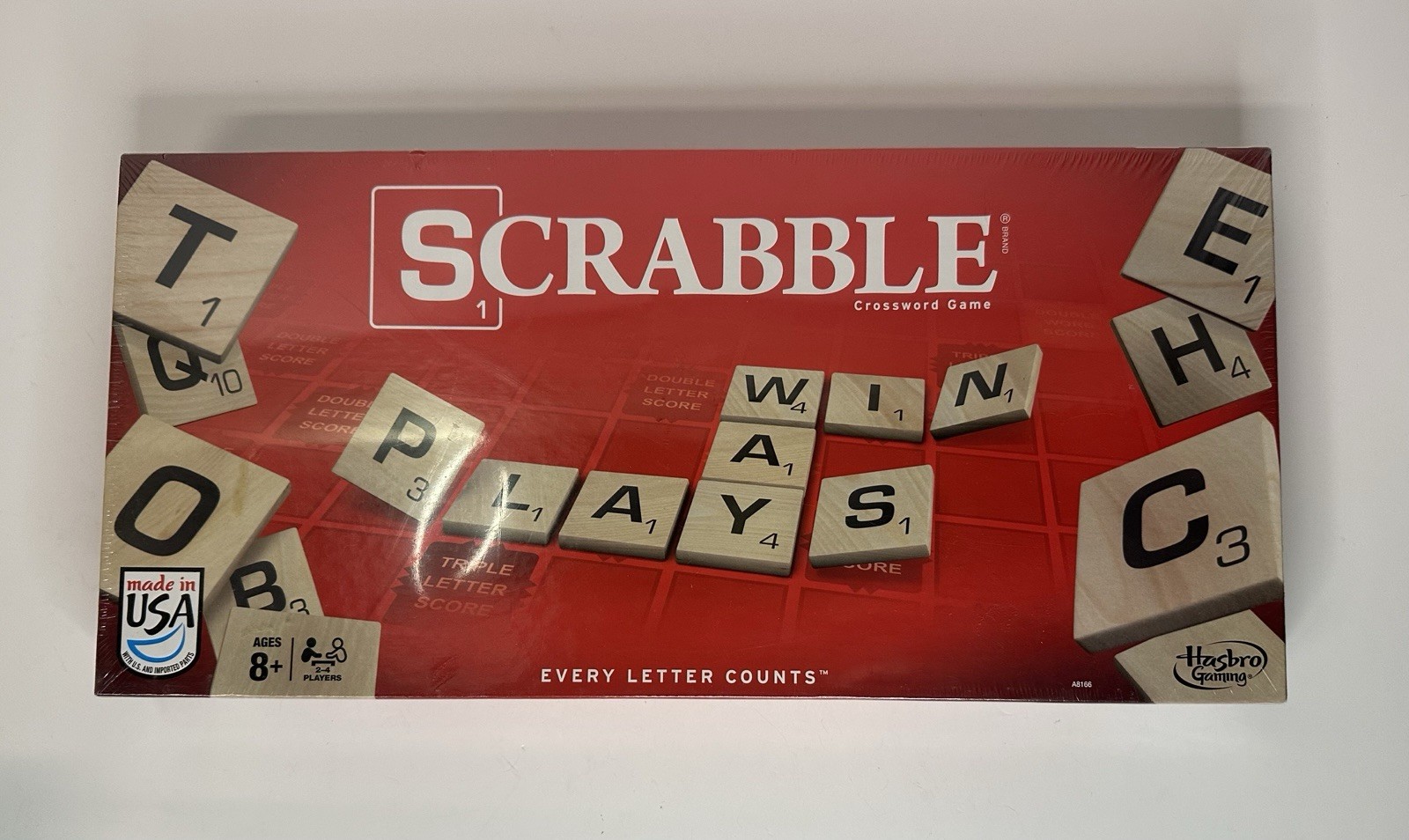 Scrabble Board Game by Hasbro Made in USA Quality Brand New Factory Sealed