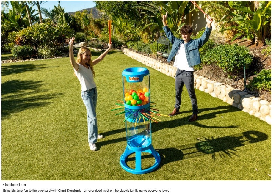 Giant KerPlunk Game 4.6 ft by EastPoint Sports w/ 60 Balls Indoor Outdoor, NEW
