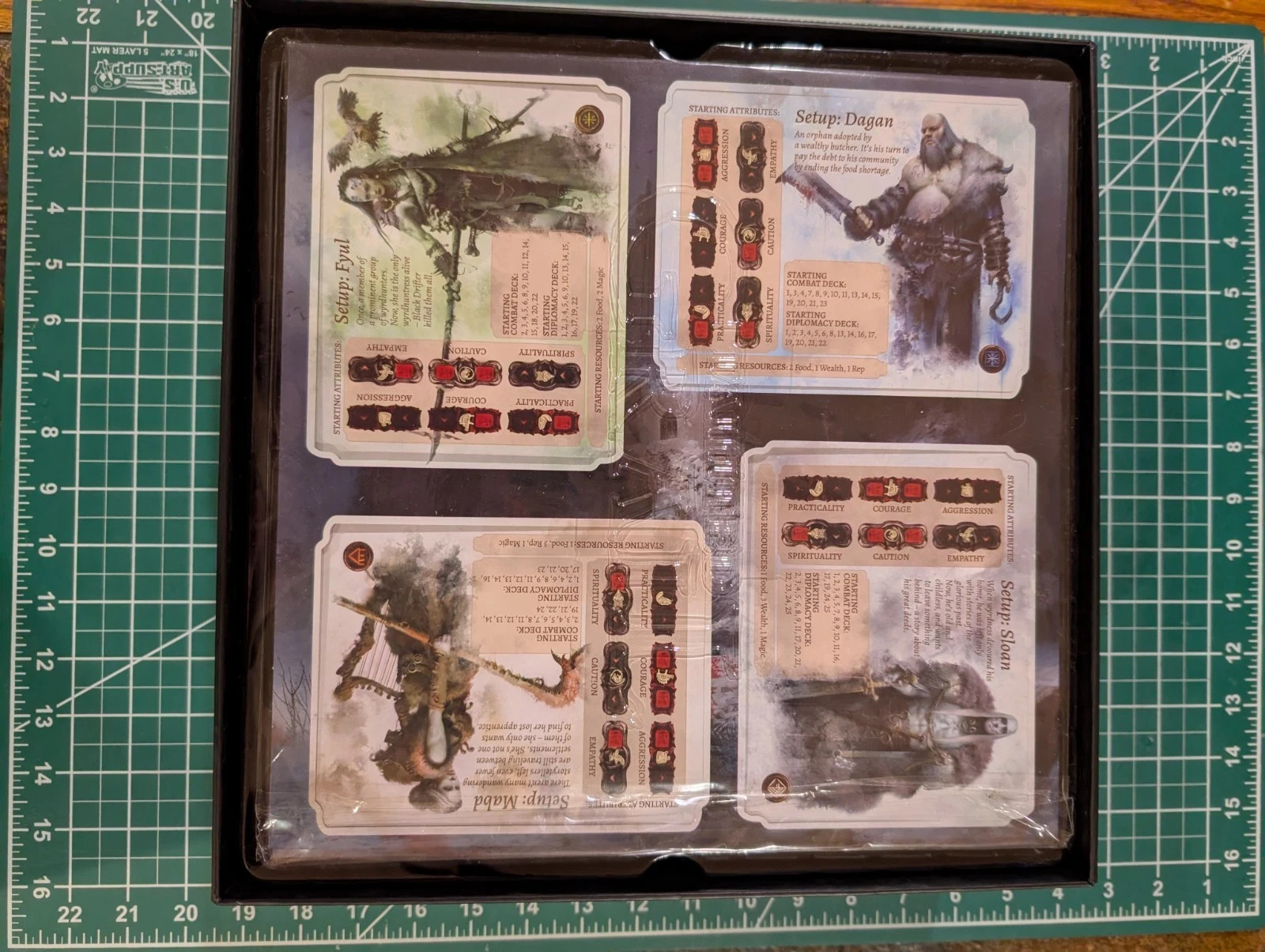 Tainted Grail + Stretch Goals. Open box. Read description.