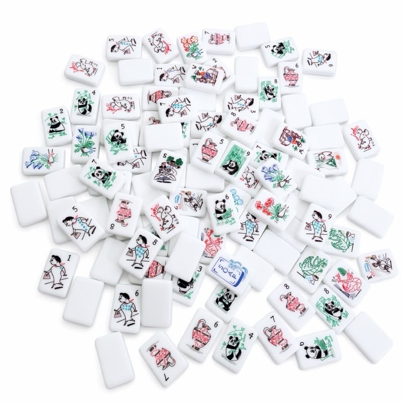 TRACH/BACH Inspired American Mahjong Tiles