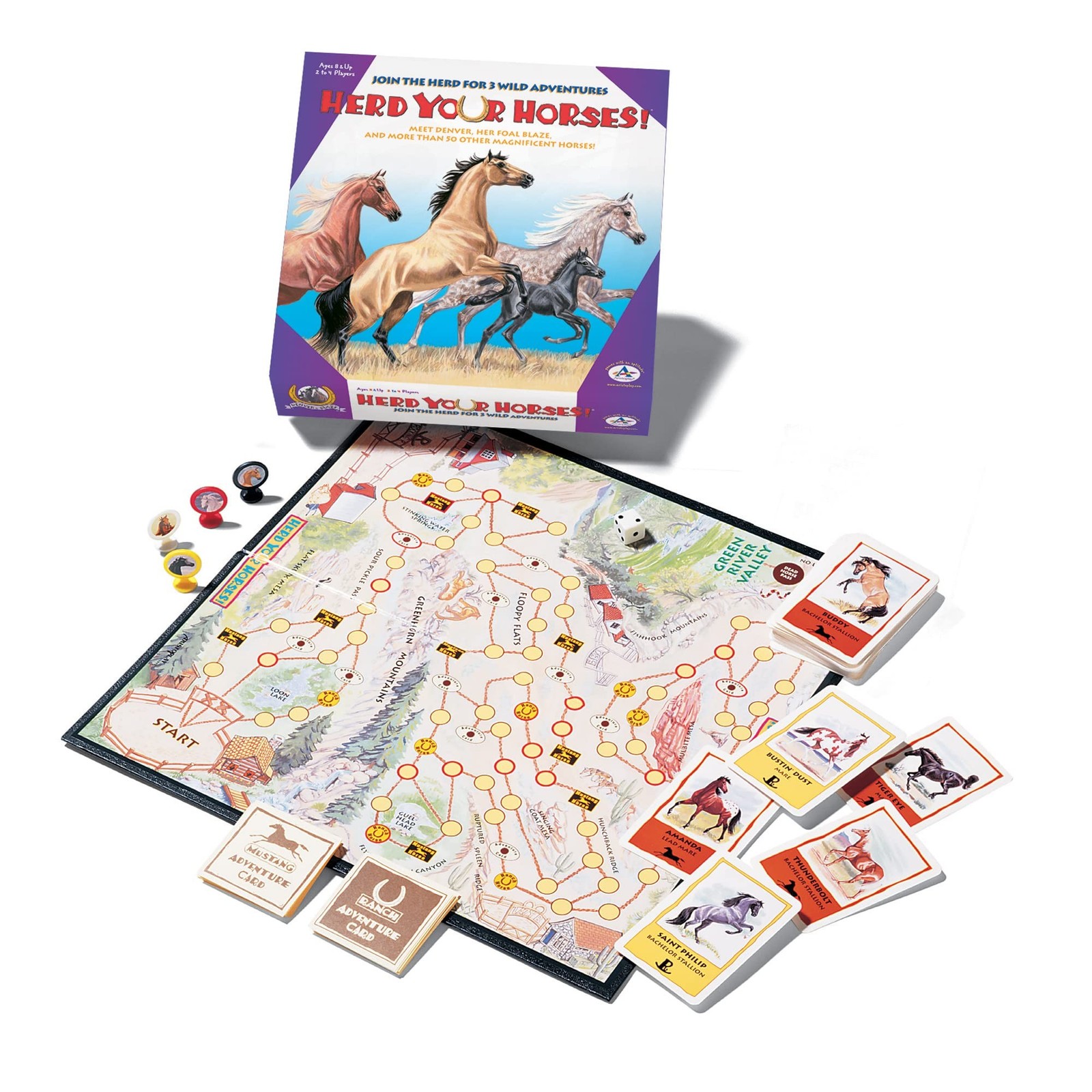 Herd Your Horses Game – Experience the Thrill of a Wild Horse Round-Up for 2-…