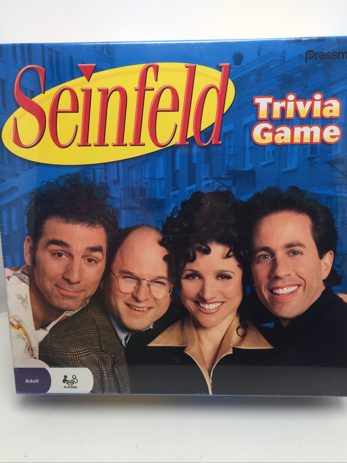 Seinfeld Trivia Game #5300 Pressman 2009 Adult 2-4 Player New