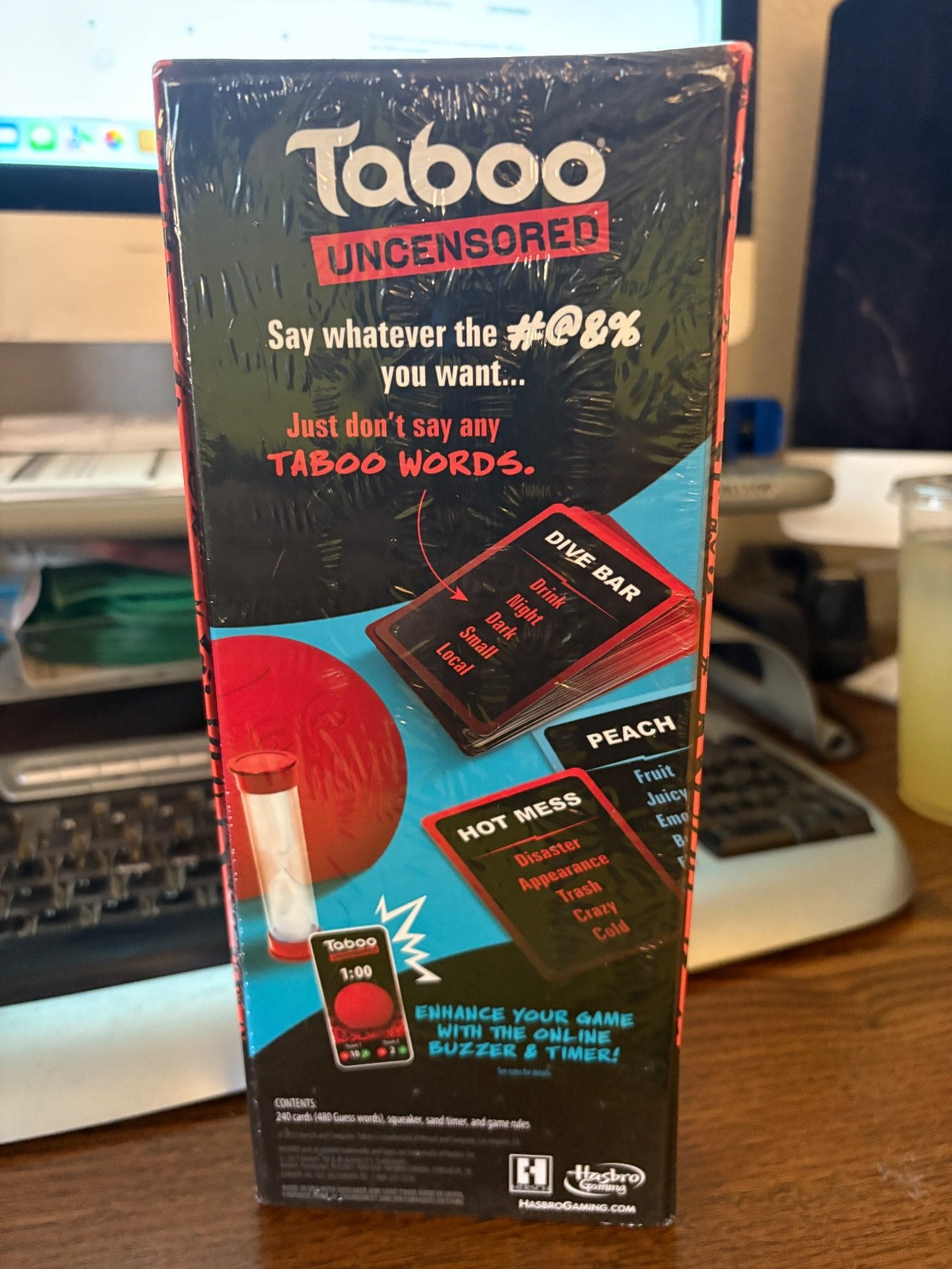 Taboo Uncensored – Hasbro – The Game of Unspeakable – Factory Sealed