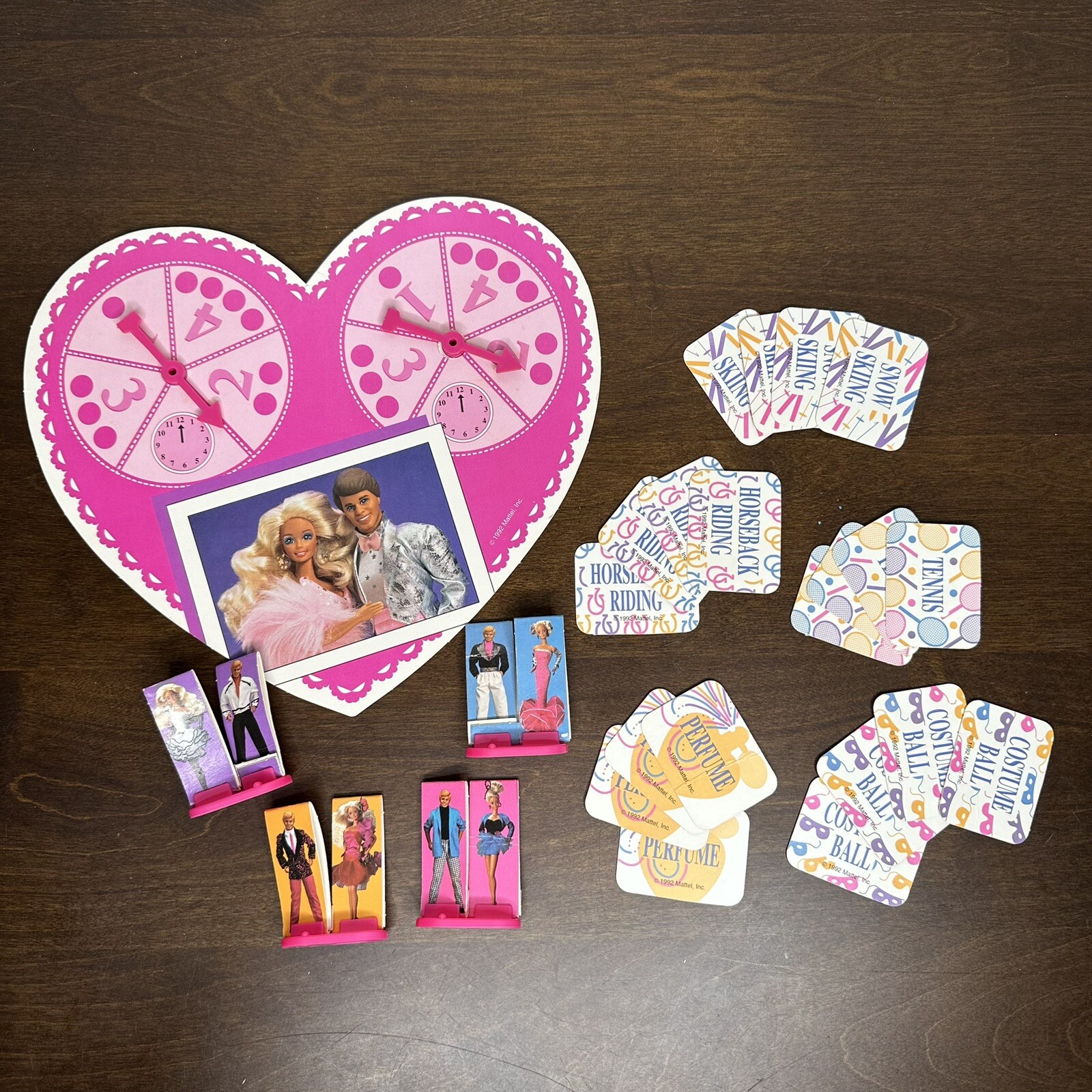 Vintage 1992 Mattel Barbie Dream Date Board Game Barbiecore Ken Kenergy Kenough
